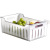 S123 Refrigerator Storage Box Double-Layer Transparent Storage Box Extra Thick Retain Freshness Drain Box Kitchen Fruit Vegetable Storage