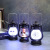 Halloween New Style Lantern Ghost Face Portable Small Lantern Haunted House Bar Ghost Festival Horror Decoration Props
