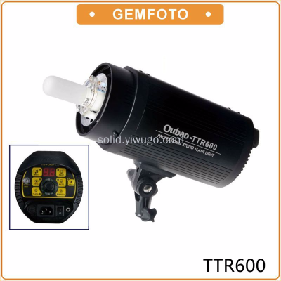 OUBAO flash light TTR600 series digital video flashlight LED digital display panel 600W Digital Edition