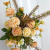 New Artificial Flower Ceramic Basin Autumn Color Hydrangea Bonsai Fake Flower Decoration Restaurant Decoration