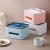 Office Napkin Box Multi-Functional Toilet Roll Paper Paper Extraction Box Storage Rack Home Living Room Nordic Plastic