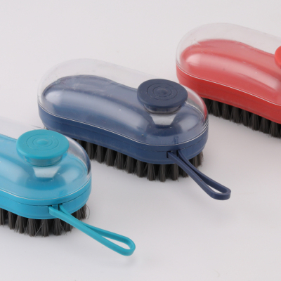 Hydraulic Cleaning Brush Soft Fur Does Not Hurt Clothes and Liquid Cleaning Brush Laundry Shoe Brush Hair Cleaning Brush