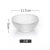 INS Japanese-Style Ice Glass Bowl Creative Household Hammer Pattern Bowl Salad Bowl Dessert Bowl Handmade Glass Tableware