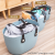 Z35-532 Changing Clothes Laundry Basket Portable Portable Shopping Storage Basket Linen Pattern Storage Basket