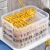2022 New Multi-Functional Refrigerator Preservation Storage Box Household Multi-Layer Stackable Dumpling with Lid Quick-Frozen Dumplings Box