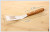 Wooden Handle Shovel Stainless Steel Scallion Pancake Shovel Teppanyaki Flat Shovel Food Shovel Fried Spatula Pancake Steak Tool