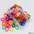 50 PCs Seamless Hairband Children's Does Not Hurt Hair Rubber Bands High Elastic Knitted Towel Ring Hair Accessories Wholesale