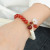 Bodhi Agate Bracelet Chalcedony Bracelet Women's Simple Artistic Refreshing Jewelry Ethnic Style Accessories Wholesale