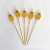 100 Source Goods Fancy Disposable Fruit Toothpick Cocktail Sushi Hamburger Bamboo Stick Beaded Pineapple Cactus