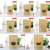 round Window Kraft Paper Bag Nut Food Packaging Bag Kraft Paper Ziplock Bag Zipper-Style Doypack Envelope Bag