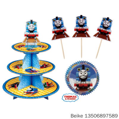 Three-Layer Cake Stand Paper Cake Rack Cake Paper Tray Cake Cup Cake Table