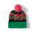 Cross-Border Foreign Trade Ice Hat Snowman Fur Ball Woolen Cap Flanging Sleeve Cap European and American Christmas Hat Children Autumn and Winter Knitted Hat