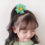 Large Flower Plaid Hair Band Children's Cloth Headband Cute Baby Does Not Hurt Hair Rubber Bands Girls Hair Rope Hair Accessories