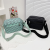 School Bag Large Capacity Class Shoulder Messenger Bag Female New Fashion Trendy Female Leisure All-Matching Wide Strap