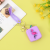 Creative Ins Style Small Object Storage Bag Rainbow Silicone Wrist Strap Zipper Coin Purse AirPods Earphone Bag