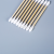 Double-Headed Swab Swab for Ear Cleaning Sterile Stick Cotton Wool Roll Cleaning Cotton Rod Makeup Makeup Removal Tampon