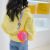 Silicone Children's Bag Cartoon Cute Toddler Shoulder Crossbody Bag 2022 Spring New Small Aircraft Hot Air Balloon Bag