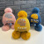 Winter Children's Hat Warm Thickened Earflaps Outdoor Children's Western Style Woolen Cap Cartoon Dinosaur Knitted Hat Wholesale