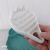 Japanese Style Muji Shampoo Brush Soft Glue Cleaning Scalp Shampoo Comb Portable Massage Shampoo Comb