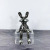 Modern Simple Personality Devil Rabbit Fashion Hand-Made Model Gift Model Room Home Room Monster Decoration