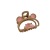 New Children's Korean Bear Cute Hairpin Simple Back Head Grip Soft Girl Temperament Wild Clip Hairware