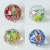 6.5cm Ribbon Silk Butterfly Flash Crystal Ball Led Bouncy Ball Luminous Jumping Ball Children's Toy Gift Wholesale