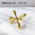 Modern Minimalist Creative Pure Copper Paperweight Paperweight Decoration Study Desktop Pen Holder Model House Sales Office Soft Decoration