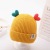 Baby Knitted Hats Autumn and Winter Cute Princess Warm Young Children Winter Winter Thickened Baby Girl Woolen Cap