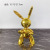 Jeff Koons Rabbit Decoration Creative Electroplating Silver Machine Rabbit Simple and Modern Furnishings Soft Ornaments