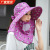 New Style 2022 Outdoor Face Cover Sun-Proof Sun Hat Outdoor Tea Picking Hat Sun Protection Neck Hat Wholesale