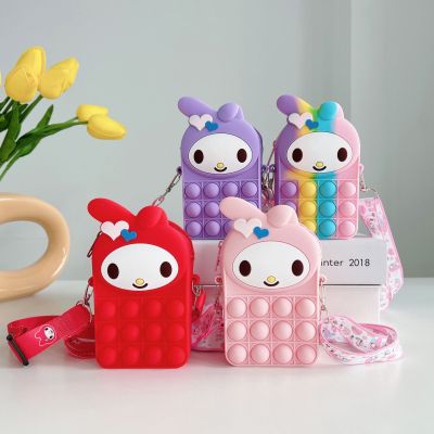 Mouse Killer Pioneer Decompression Bag Children's Silicone Coin Purse Amazon Bag Melody Cartoon Crossbody Bag Bubble Bag