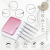 High-End Grafting False Eyelash Tweezers Eyelash Teachers Professional Beginner Flowering Set Professional Tools Jinyu Clip Full Set