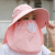 Cover Face Tea Picking Hat Cotton Linen Women's Summer Sun Hat UV Protection Breathable Cool Hat Shawl Mask Factory in Stock