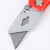 Heavy-Duty Folding Utility Knife Large Paper Cutter Unpacking Knife Cutter Tool Wallpaper Knife Ladder Blade