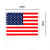 American Car Flag 30 * 45cm Car Flag American Independence Day Car Window Flag American Flag Election Products