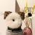 Autumn and Winter Cute Plush Hair Ring Rabbit Ears Head Rope Rubber Band Hair Rope Girl Bear Ponytail Candy Color Hair Accessories