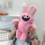 Cross-Border Hot Funny Bobbi Rabbit Plush Toy Bobbi Doll Little Girl Doll Sausage Monster Doll Big Lazy Cat