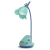 Factory Direct Sales Creative National Fashion Flower and Bird Touch Control Table Lamp with Clamp USB Charging Third Gear Control Multifunctional Lamp