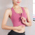 Front Zipper Sports Underwear Women's New Shockproof Running Beauty Back Cross High Strength Yoga Vest Fitness Bra