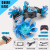 Cross-Border Gesture Induction Deformation Explosion Wheel Remote Control Car Children's Toy with Light Music Twist Car Stunt Drift