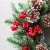 Cross-Border Christmas Decorations High-Grade PE Touch White-Barked Pine Fruit Christmas Garland Hotel Mall Pendant