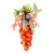 Amazon New Tulip Carrot Garland Pendant Rabbit Artificial Flower Easter Decorations Door Hanging