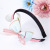 Korean Girls Bow Headband Student Cloth Headband Korean Children Hair Accessories Headwear With Teeth Non-Slip Hairpin