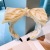 Korean Style New ~ Complex Chiffon Cotton Graffiti Pattern Double Layer Color-Blocking Bow Headband Hairpin Accessories