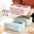 Plastic Lunch Box Can Hold Microwave Oven Heating Lunch Box Food Grade Wheat Straw Student Office Lunch Box