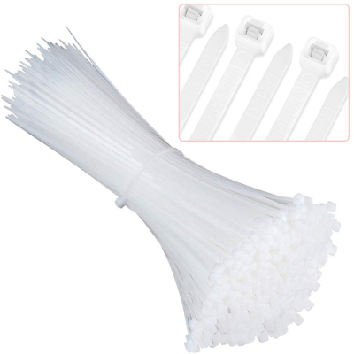 68+10+12 Inches Long 0.15 Inches Wide Nylon Cable Tie Self-Locking UV Resistance 40 Lbs Tensile Strength