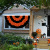 45 * 90cm Halloween Fan Flag Flag Halloween Guardrail Decoration 1.5 * 3ft Halloween Semicircle Flag