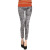 Foreign Trade Faux Pocket Printed Imitation Denim Leggings Women's Tight Stretch Seamless One-Piece Cropped Pants K902