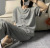 Factory Wholesale Waffle Cartoon Bear Pajamas Suit Women's Summer Thin Outer Wear Casual Homewear Two-Piece Suit