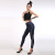 AliExpress Wish Autumn Best-Selling Women's Imitation Denim Leggings Cotton Fashion Side Dot High Waist Ankle-Length Pants